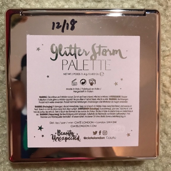 Ciate Glitter Storm Eye Shadow Palette - Picture 3 of 4